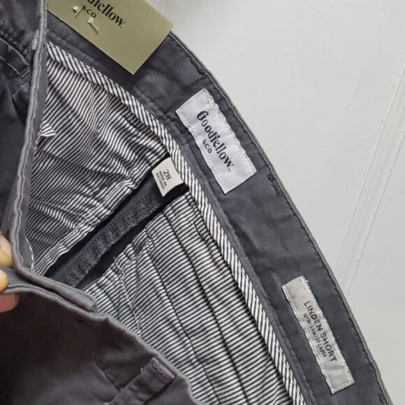 💃Linden Stretch Slim Fit Gray Short For Male Fashion. 🌴 - Picture 3 of 6